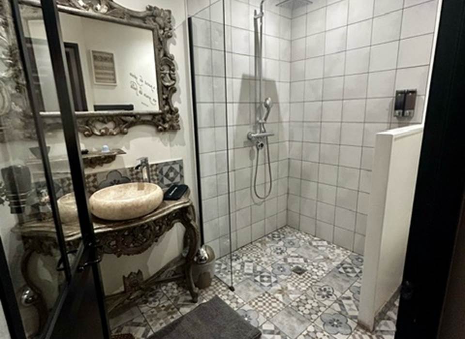 salle d'eau des anges et des bulles
