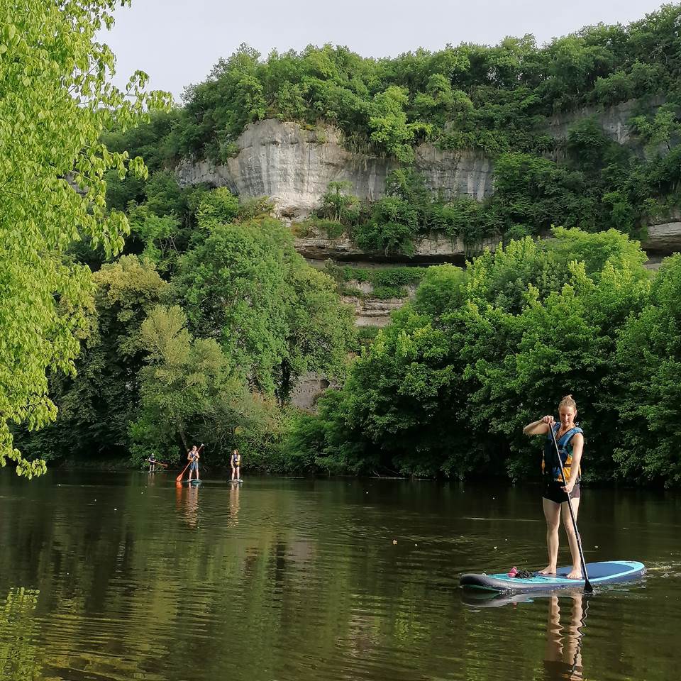 paddle vezere canoë family