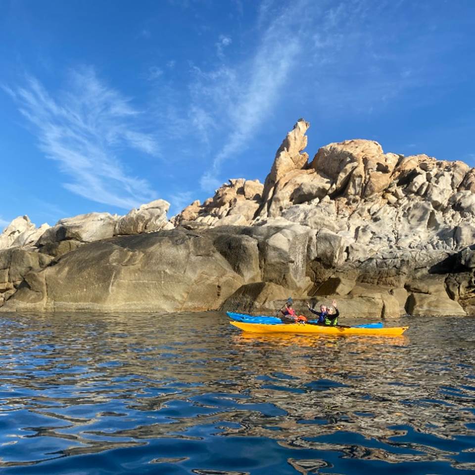 Abbartello kayak Corse, chaos granitiques