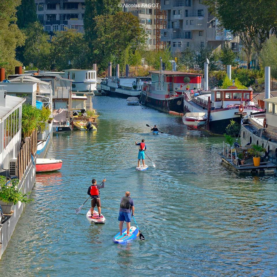 Petit bras de Seine à l'Île Saint-Germain