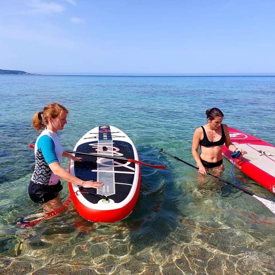 Abbartello kayak paddle Corse