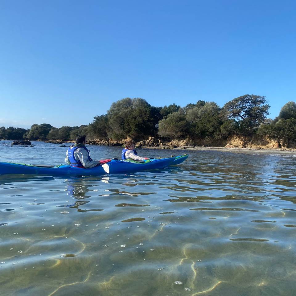 Abbartello kayak Corse, autour de Porto Pollo