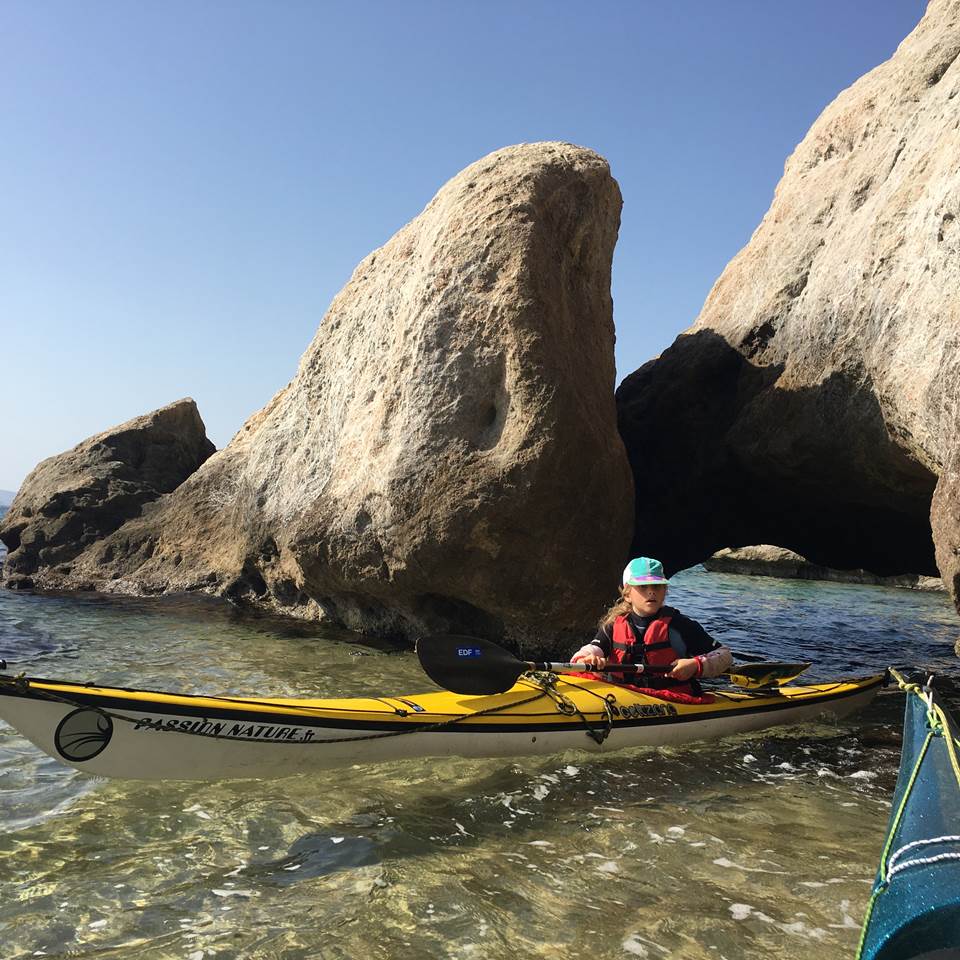 Abbartello kayak Corse, grotte de Vetricella à Propriano