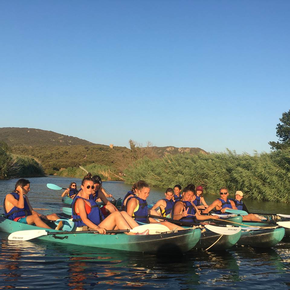Abbartello kayak Corse, colo dans le Taravo