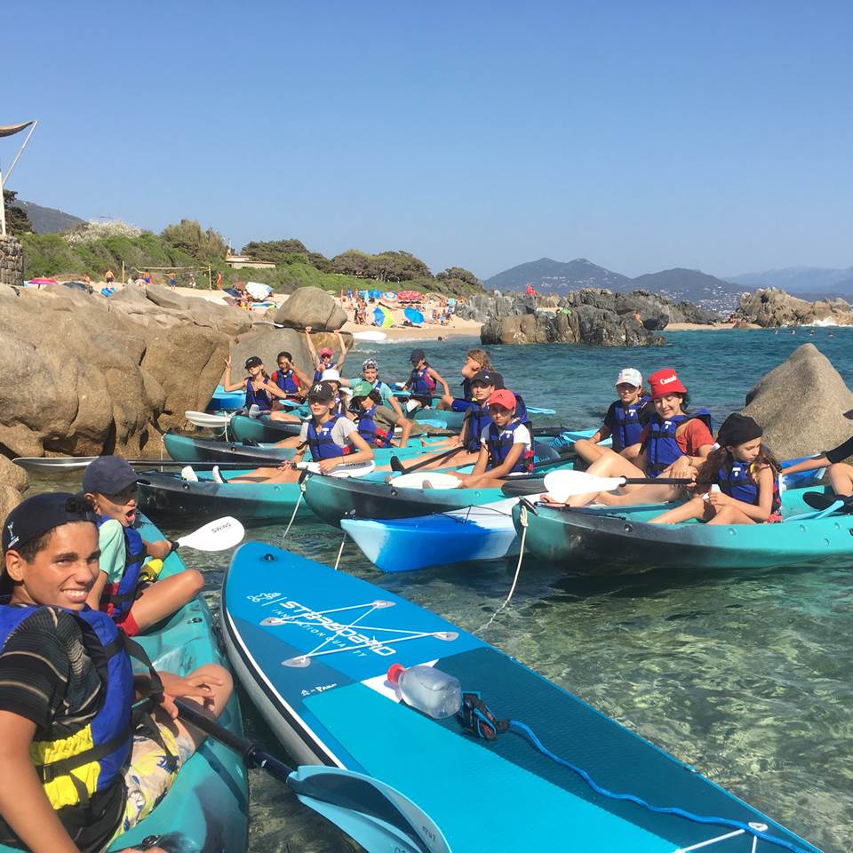 Abbartello kayak Corse paddle colo