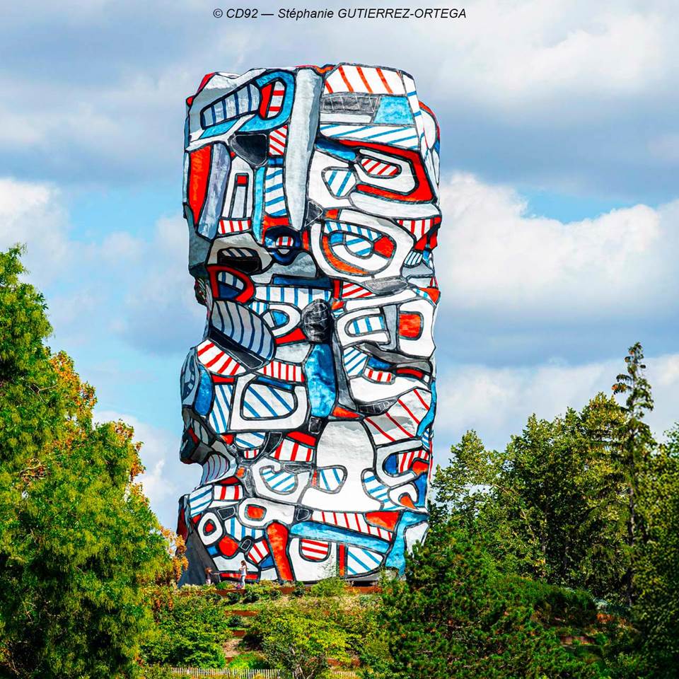 Tour aux figures du Jean DUBUFFET (Parc de l'Île Saint-Germain)