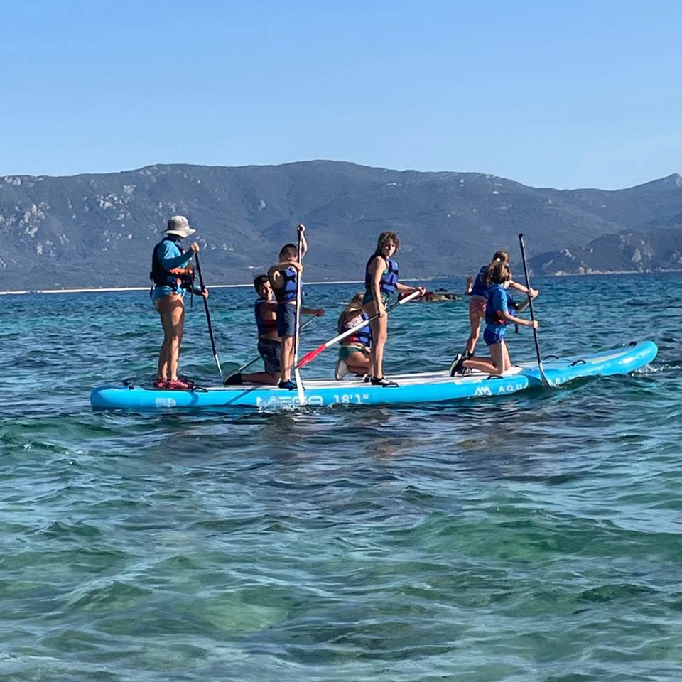 Abbartello kayak Corse, big paddle