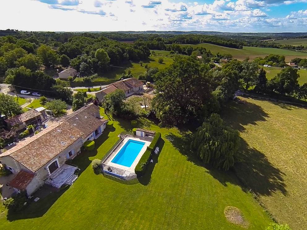 Gîte La Marteille - Piscine