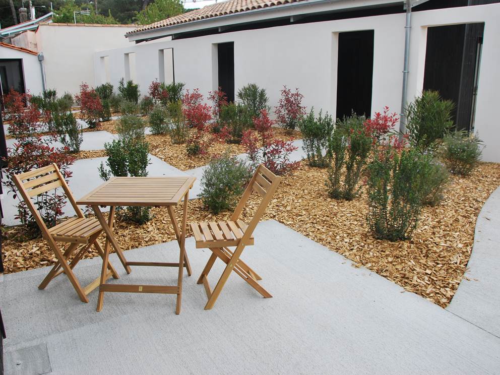 la terrasse privative