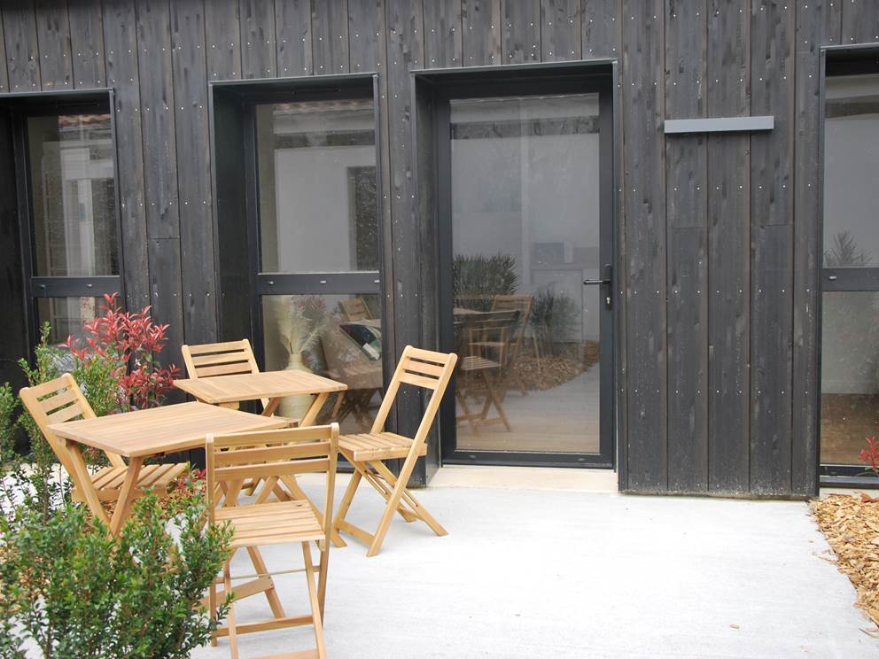 la terrasse privative
