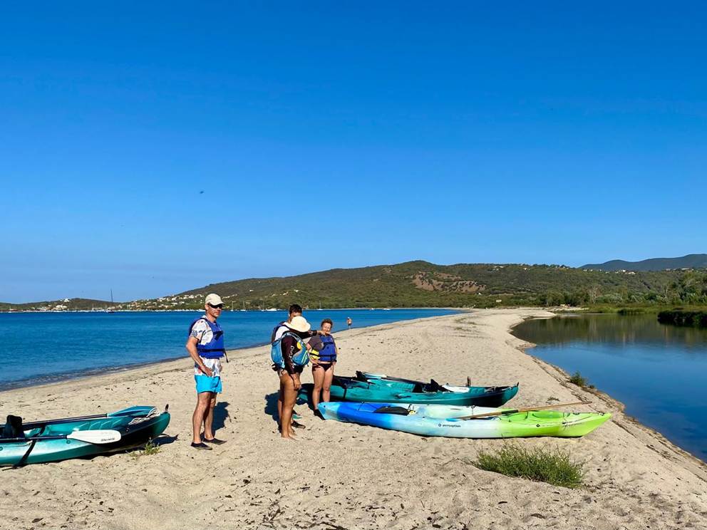 Abbartello Kayak Taravo entre mer et fleuve