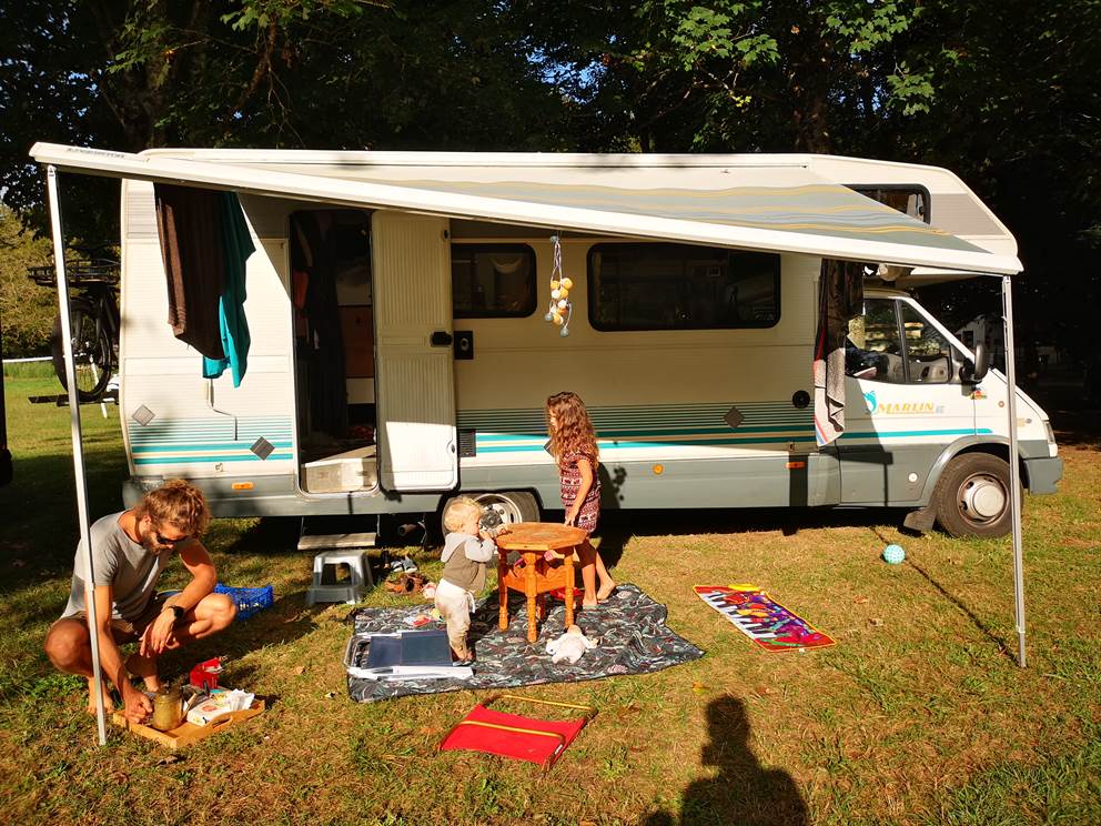 Camping-car au JADA