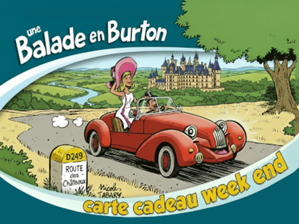 Carte cadeau week end en Burton 