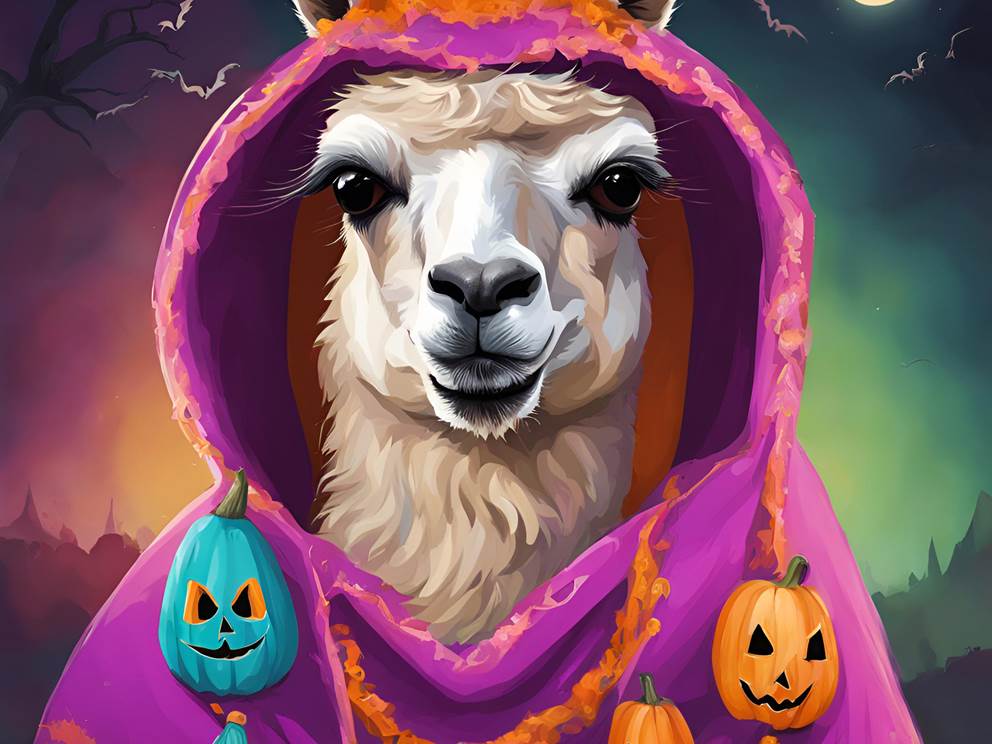 lama halloween