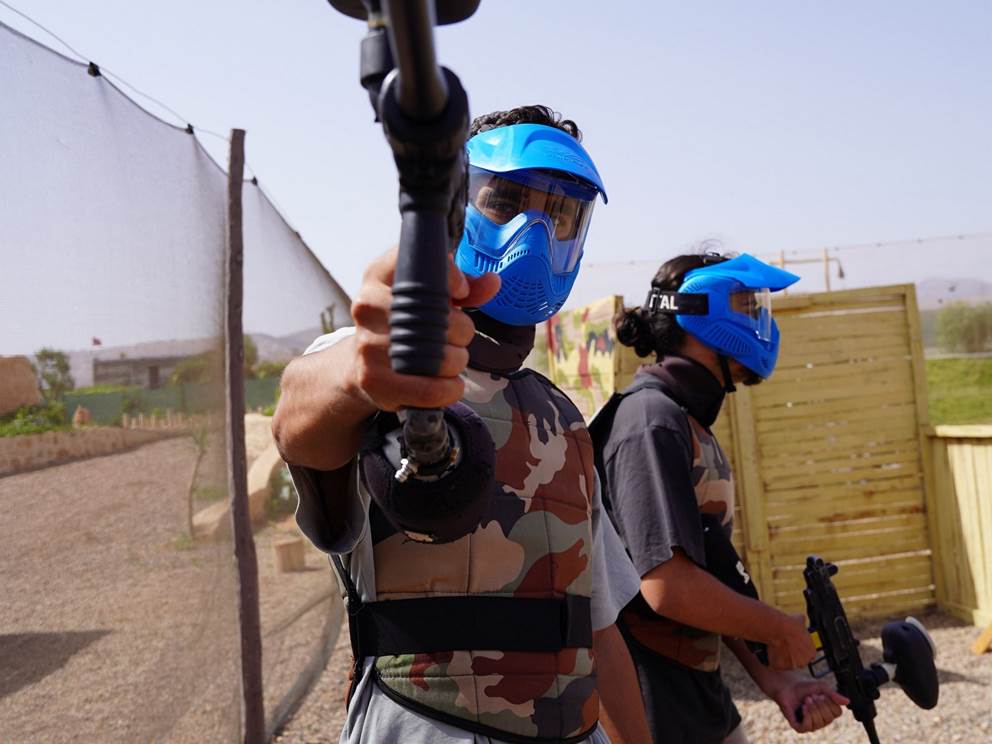 Agadir Paintball - mise en situation